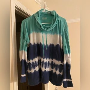 Chaps tye dye sweatshirt